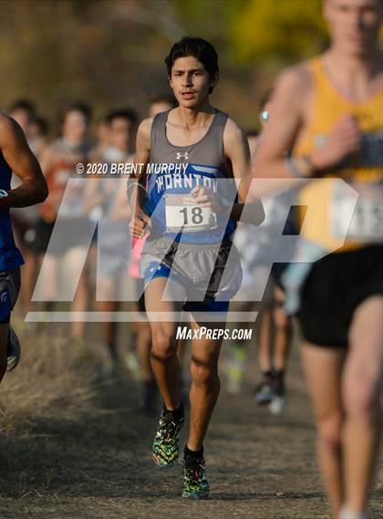 Thumbnail 2 in CHSAA Cross Country 4A Region 4 Boys photogallery.