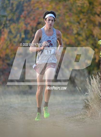 Thumbnail 2 in CHSAA Cross Country 4A Region 4 Boys photogallery.