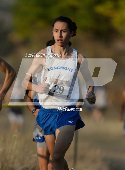 Thumbnail 2 in CHSAA Cross Country 4A Region 4 Boys photogallery.