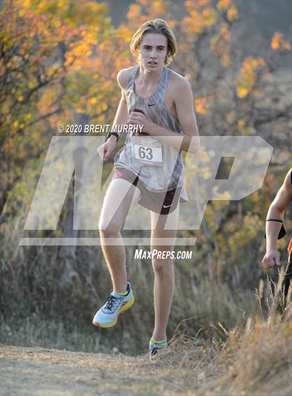 Thumbnail 3 in CHSAA Cross Country 4A Region 4 Boys photogallery.