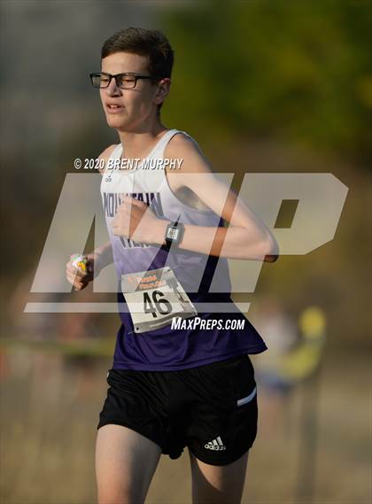 Thumbnail 3 in CHSAA Cross Country 4A Region 4 Boys photogallery.