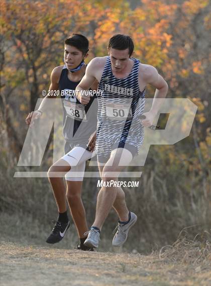 Thumbnail 3 in CHSAA Cross Country 4A Region 4 Boys photogallery.