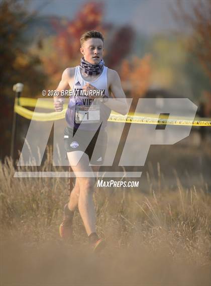 Thumbnail 3 in CHSAA Cross Country 4A Region 4 Boys photogallery.