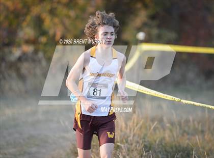 Thumbnail 1 in CHSAA Cross Country 4A Region 4 Boys photogallery.