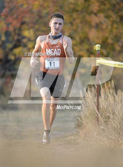 Thumbnail 2 in CHSAA Cross Country 4A Region 4 Boys photogallery.