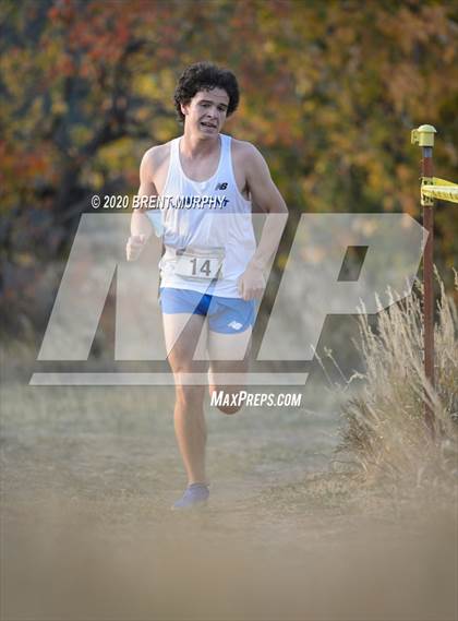 Thumbnail 3 in CHSAA Cross Country 4A Region 4 Boys photogallery.