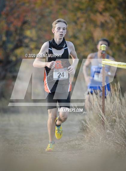 Thumbnail 2 in CHSAA Cross Country 4A Region 4 Boys photogallery.