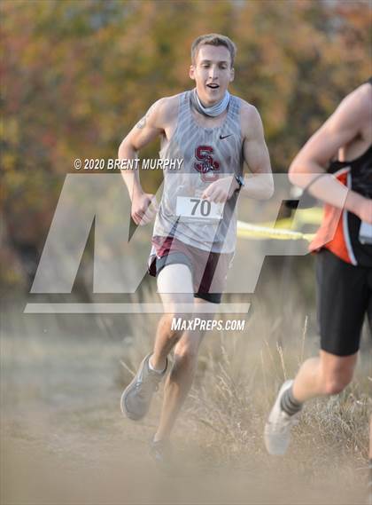 Thumbnail 3 in CHSAA Cross Country 4A Region 4 Boys photogallery.