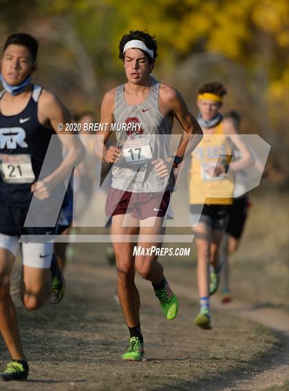 Thumbnail 3 in CHSAA Cross Country 4A Region 4 Boys photogallery.