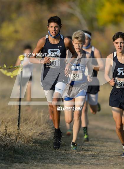 Thumbnail 3 in CHSAA Cross Country 4A Region 4 Boys photogallery.