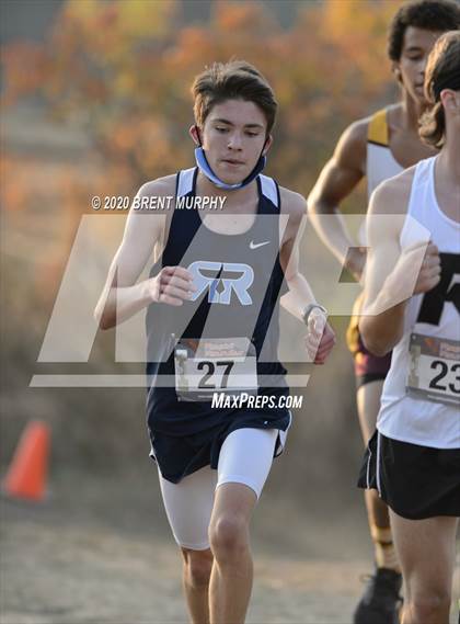 Thumbnail 2 in CHSAA Cross Country 4A Region 4 Boys photogallery.