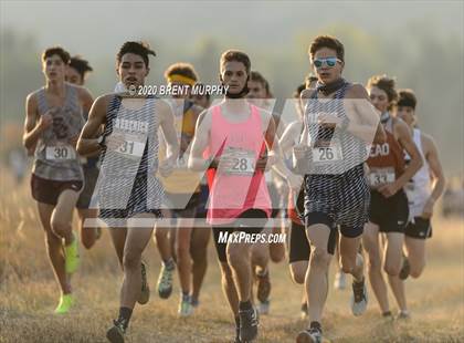 Thumbnail 1 in CHSAA Cross Country 4A Region 4 Boys photogallery.