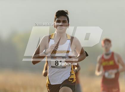 Thumbnail 1 in CHSAA Cross Country 4A Region 4 Boys photogallery.