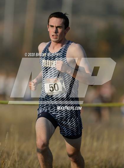 Thumbnail 2 in CHSAA Cross Country 4A Region 4 Boys photogallery.