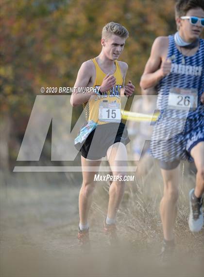 Thumbnail 2 in CHSAA Cross Country 4A Region 4 Boys photogallery.