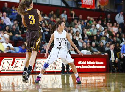 Thumbnail 1 in St. Francis vs. Archbishop Mitty (CIF CCS Open Division Final) photogallery.