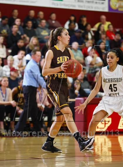 Thumbnail 3 in St. Francis vs. Archbishop Mitty (CIF CCS Open Division Final) photogallery.