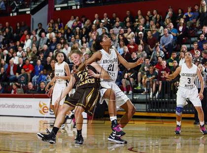 Thumbnail 3 in St. Francis vs. Archbishop Mitty (CIF CCS Open Division Final) photogallery.