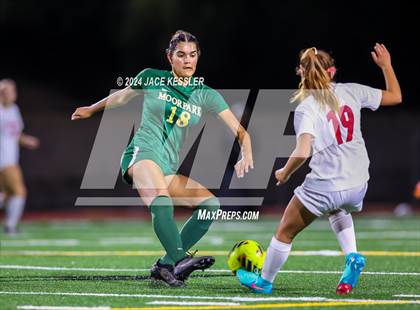 Thumbnail 3 in Redondo Union @ Moorpark (CIFSS D1 Playoff) photogallery.