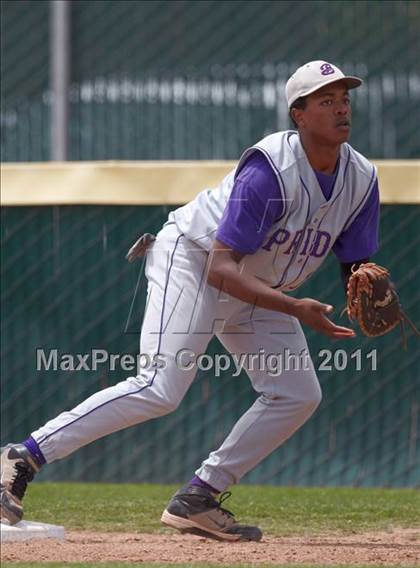 Thumbnail 2 in Delta vs. Bradshaw Christian (CIF SJS D6 Final) photogallery.