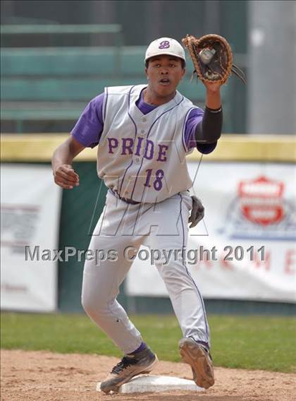 Thumbnail 2 in Delta vs. Bradshaw Christian (CIF SJS D6 Final) photogallery.