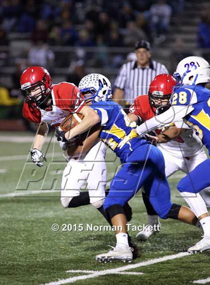 Thumbnail 3 in Conway Springs @ Collegiate (KSHSAA 3A 1st Round) photogallery.
