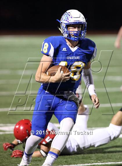 Thumbnail 2 in Conway Springs @ Collegiate (KSHSAA 3A 1st Round) photogallery.