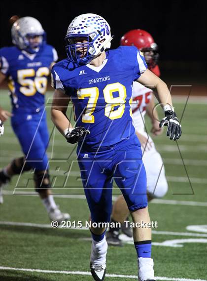 Thumbnail 3 in Conway Springs @ Collegiate (KSHSAA 3A 1st Round) photogallery.