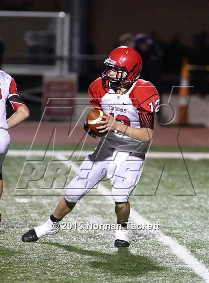 Thumbnail 1 in Conway Springs @ Collegiate (KSHSAA 3A 1st Round) photogallery.