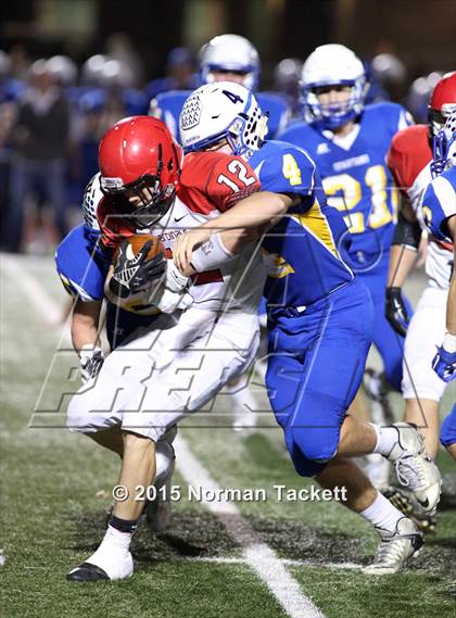 Thumbnail 3 in Conway Springs @ Collegiate (KSHSAA 3A 1st Round) photogallery.