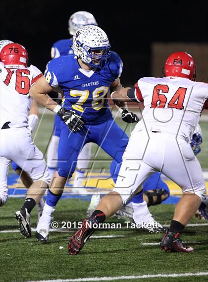 Thumbnail 3 in Conway Springs @ Collegiate (KSHSAA 3A 1st Round) photogallery.