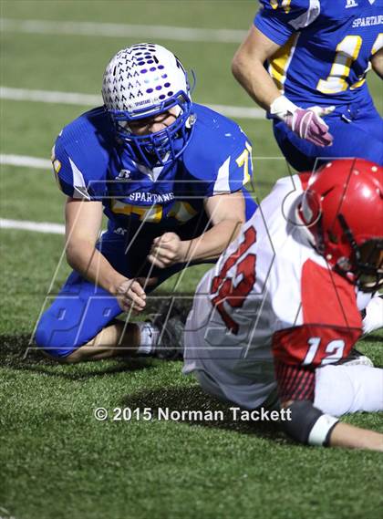 Thumbnail 3 in Conway Springs @ Collegiate (KSHSAA 3A 1st Round) photogallery.