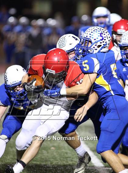 Thumbnail 2 in Conway Springs @ Collegiate (KSHSAA 3A 1st Round) photogallery.