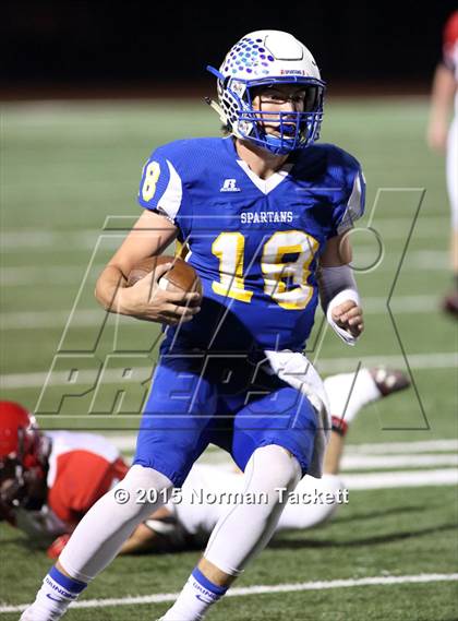 Thumbnail 3 in Conway Springs @ Collegiate (KSHSAA 3A 1st Round) photogallery.