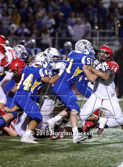 Thumbnail 2 in Conway Springs @ Collegiate (KSHSAA 3A 1st Round) photogallery.