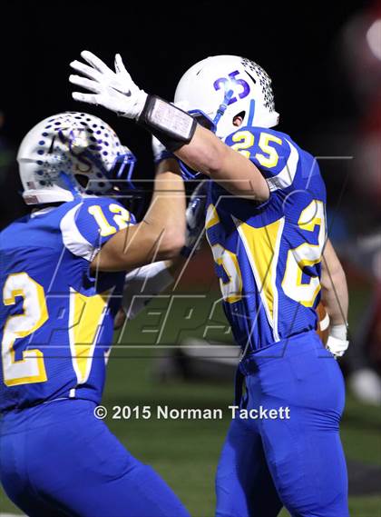 Thumbnail 1 in Conway Springs @ Collegiate (KSHSAA 3A 1st Round) photogallery.