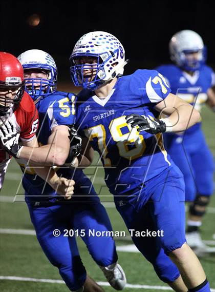 Thumbnail 2 in Conway Springs @ Collegiate (KSHSAA 3A 1st Round) photogallery.