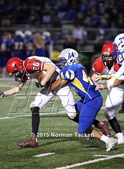 Thumbnail 1 in Conway Springs @ Collegiate (KSHSAA 3A 1st Round) photogallery.