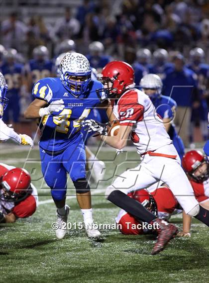 Thumbnail 3 in Conway Springs @ Collegiate (KSHSAA 3A 1st Round) photogallery.