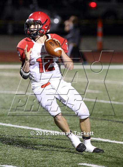 Thumbnail 3 in Conway Springs @ Collegiate (KSHSAA 3A 1st Round) photogallery.