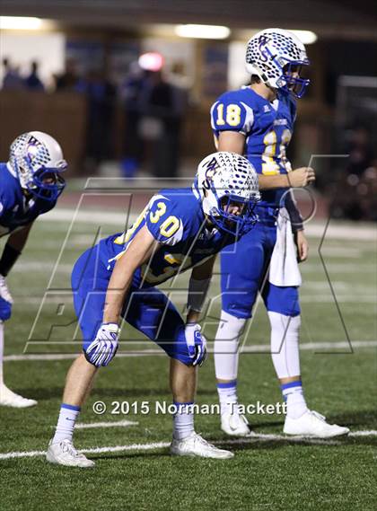 Thumbnail 1 in Conway Springs @ Collegiate (KSHSAA 3A 1st Round) photogallery.