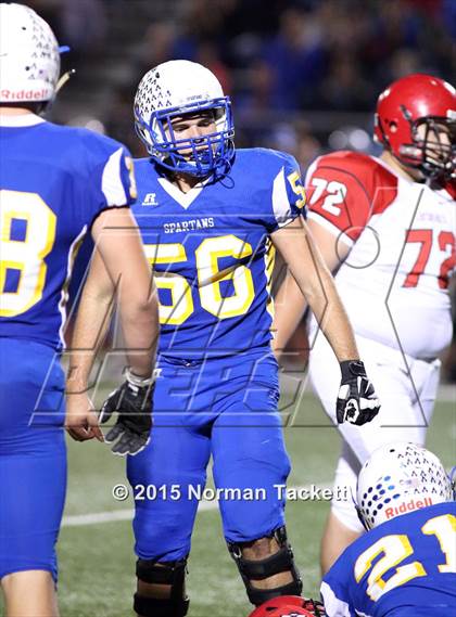 Thumbnail 3 in Conway Springs @ Collegiate (KSHSAA 3A 1st Round) photogallery.