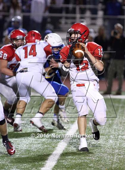 Thumbnail 3 in Conway Springs @ Collegiate (KSHSAA 3A 1st Round) photogallery.