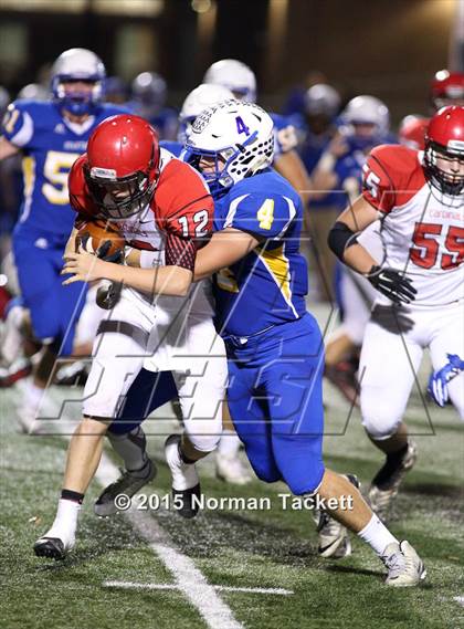 Thumbnail 2 in Conway Springs @ Collegiate (KSHSAA 3A 1st Round) photogallery.