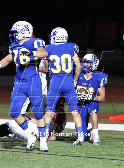 Thumbnail 1 in Conway Springs @ Collegiate (KSHSAA 3A 1st Round) photogallery.