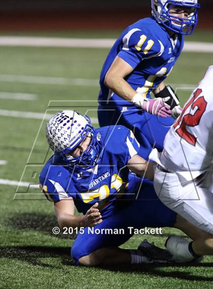 Thumbnail 2 in Conway Springs @ Collegiate (KSHSAA 3A 1st Round) photogallery.