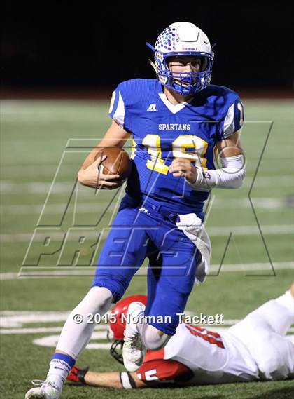 Thumbnail 1 in Conway Springs @ Collegiate (KSHSAA 3A 1st Round) photogallery.