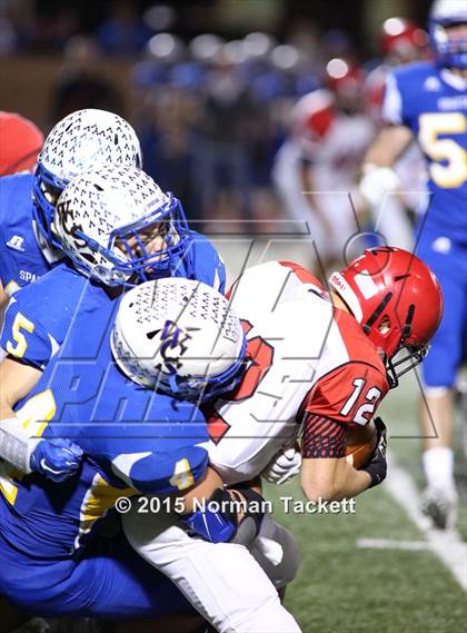 Thumbnail 2 in Conway Springs @ Collegiate (KSHSAA 3A 1st Round) photogallery.