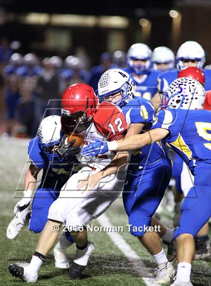 Thumbnail 1 in Conway Springs @ Collegiate (KSHSAA 3A 1st Round) photogallery.