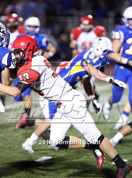 Thumbnail 2 in Conway Springs @ Collegiate (KSHSAA 3A 1st Round) photogallery.